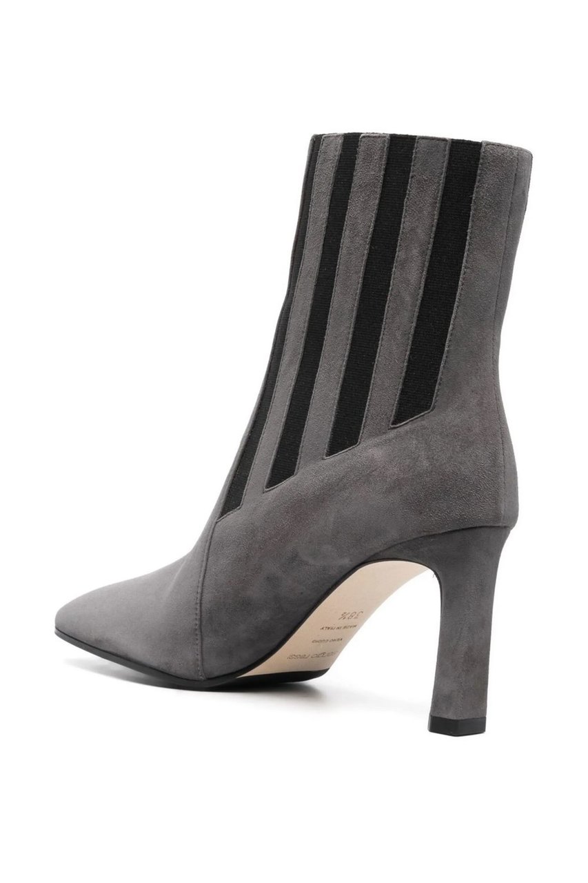 Sergio Rossi Booties Gray Grijs
