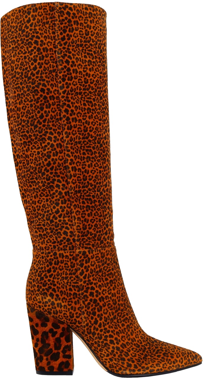 Sergio Rossi stivale stampa leopardo Bruin