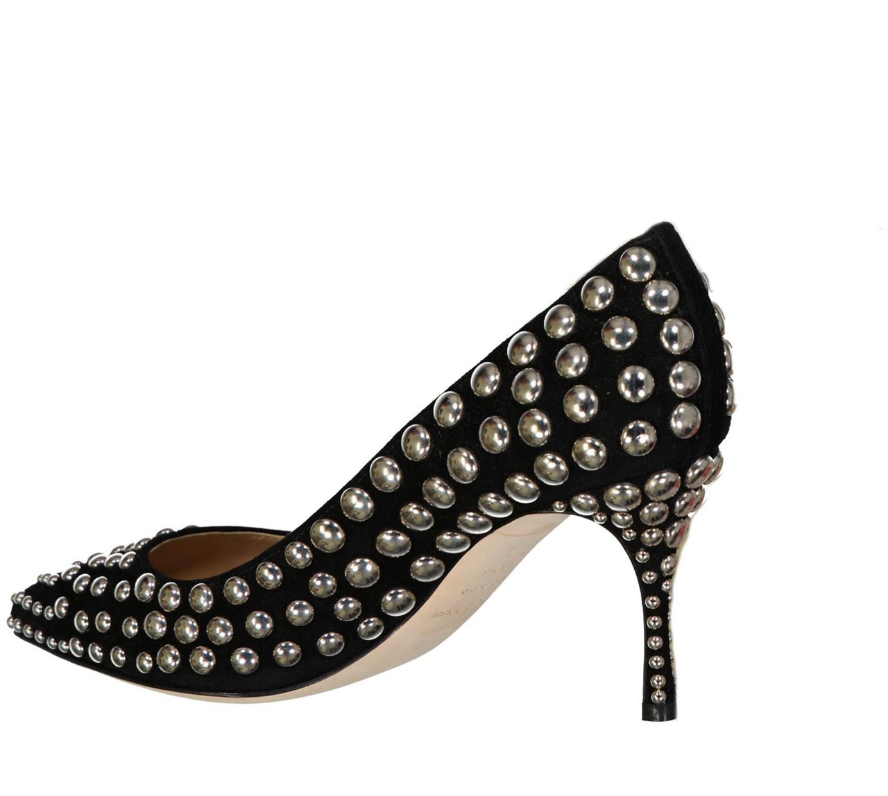 Sergio Rossi Sergio Rossi Godiva 075 Studs Leather Pumps Zwart