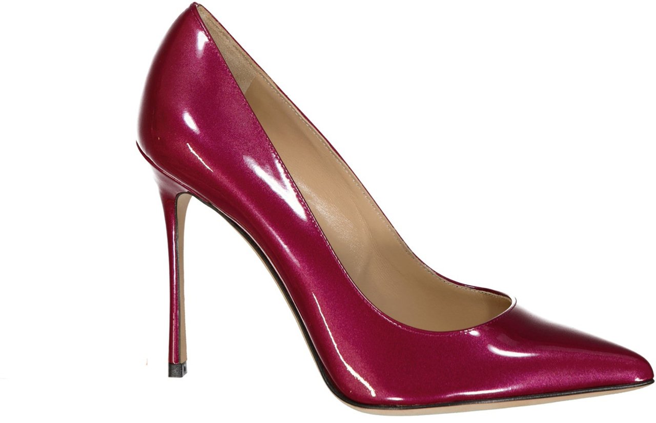 Sergio Rossi Sergio Rossi Godiva Leather Pumps Roze
