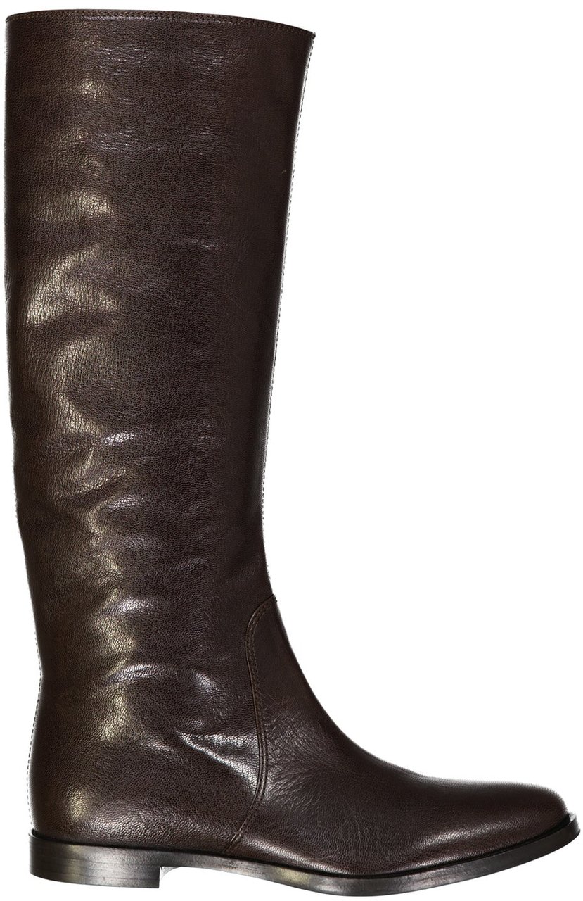 Sergio Rossi Sergio Rossi Leather Boots Bruin