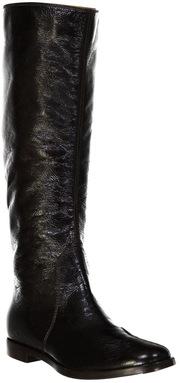 Sergio Rossi Sergio Rossi Leather Boots Zwart