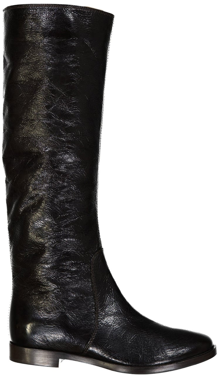 Sergio Rossi Sergio Rossi Leather Boots Zwart