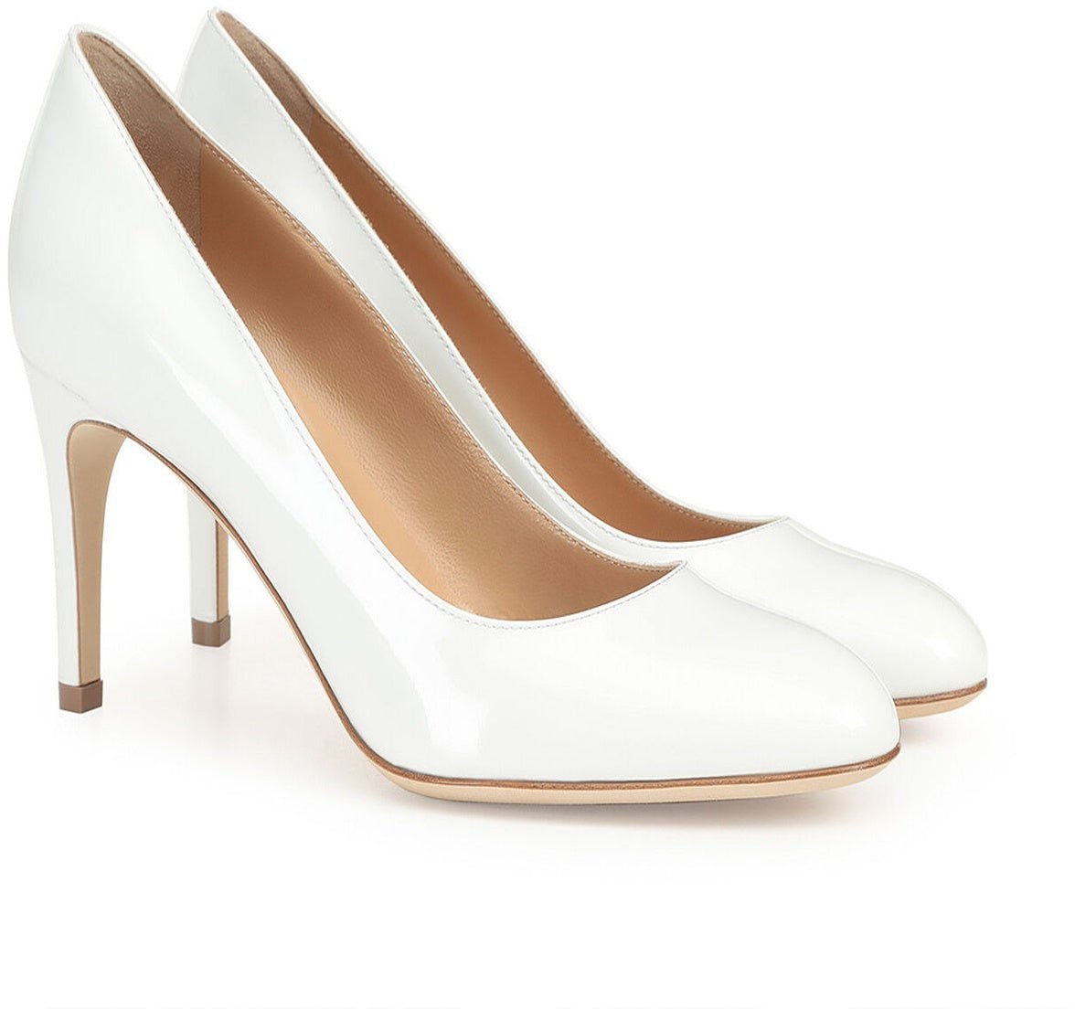 Sergio Rossi Sergio Rossi Madame 090 Leather Pumps Wit