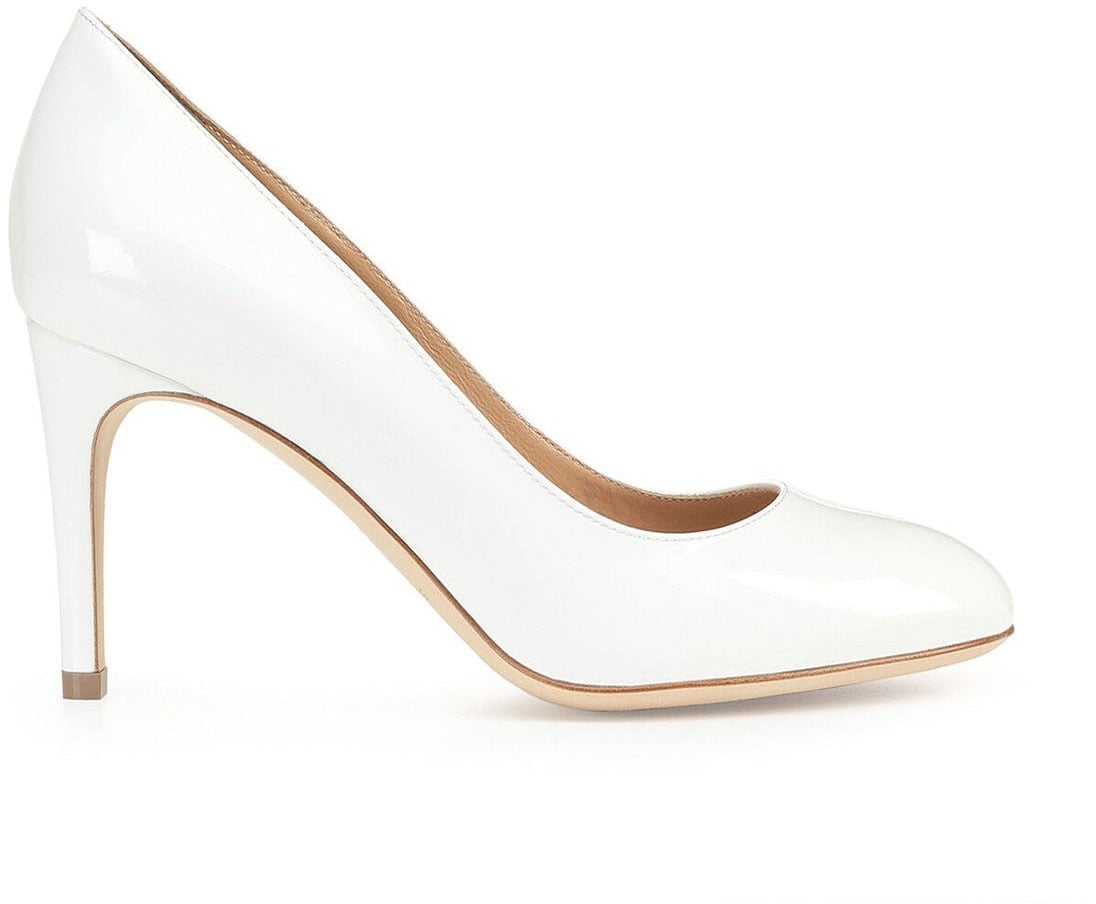 Sergio Rossi Sergio Rossi Madame 090 Leather Pumps Wit