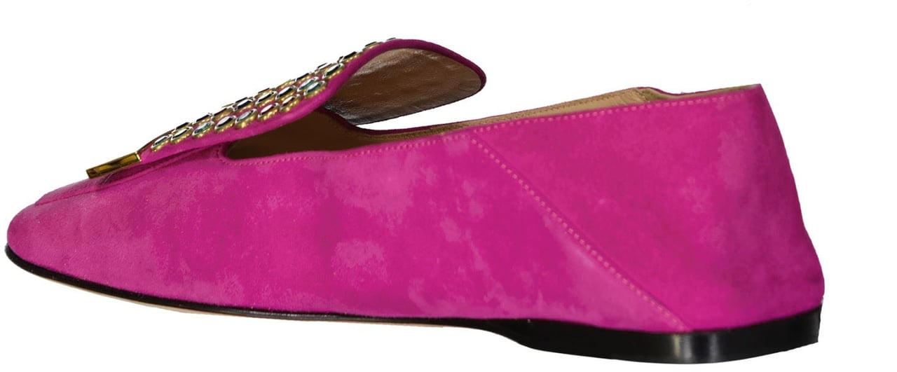 Sergio Rossi Sergio Rossi Leather Loafers Roze