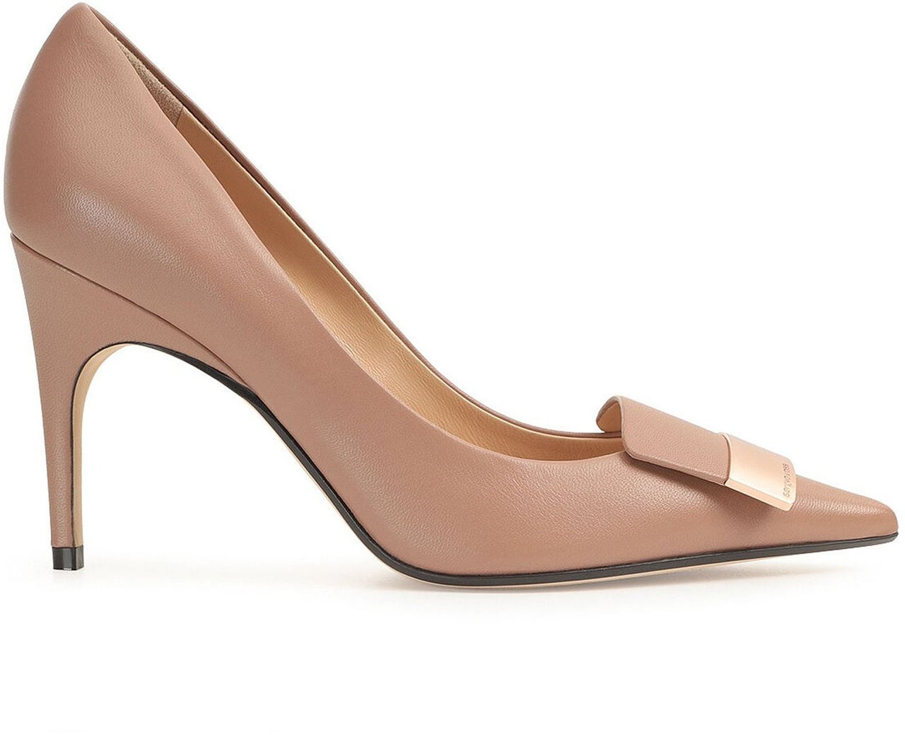 Sergio Rossi Sergio Rossi SR1 090 Leather Pumps Beige