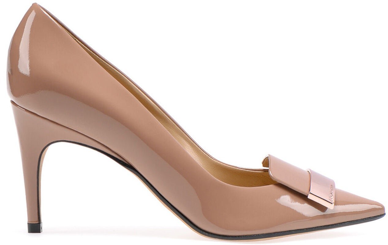 Sergio Rossi Sergio Rossi Leather Pumps Beige