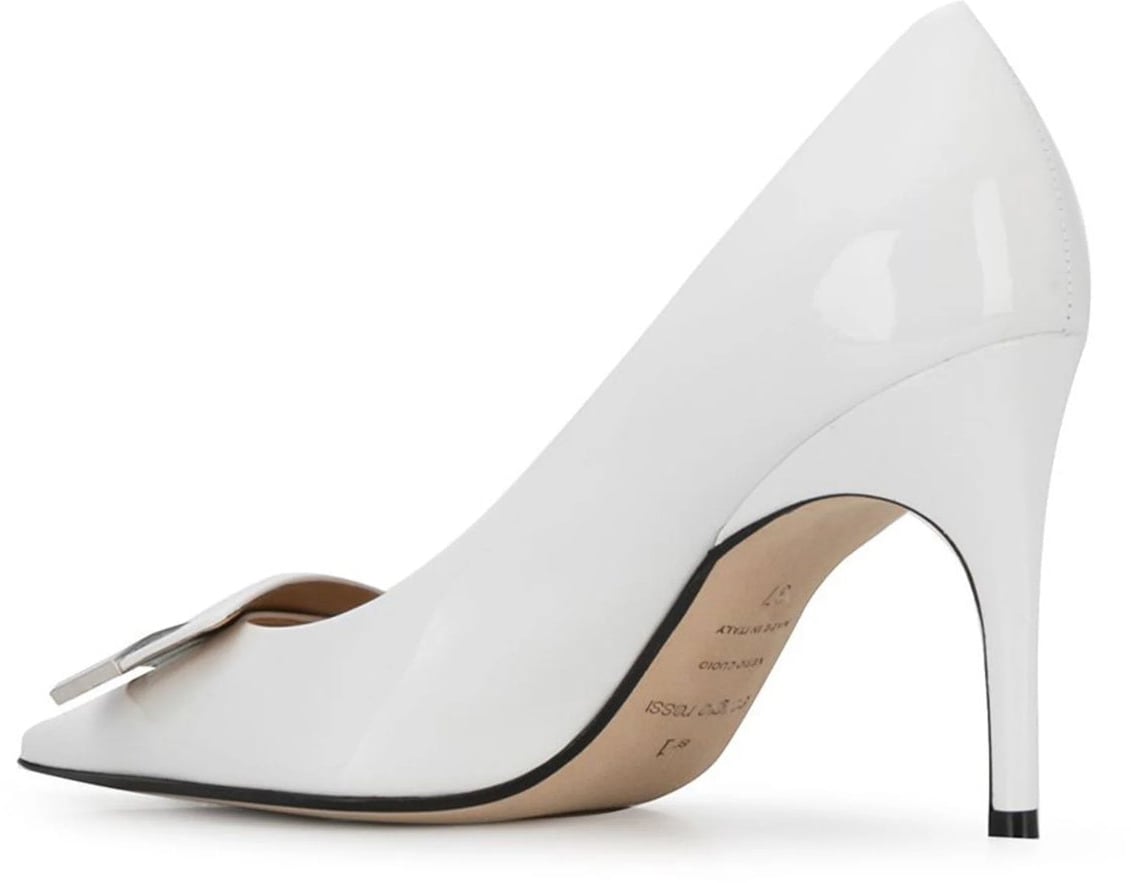 Sergio Rossi Sergio Rossi Leather Pumps Wit