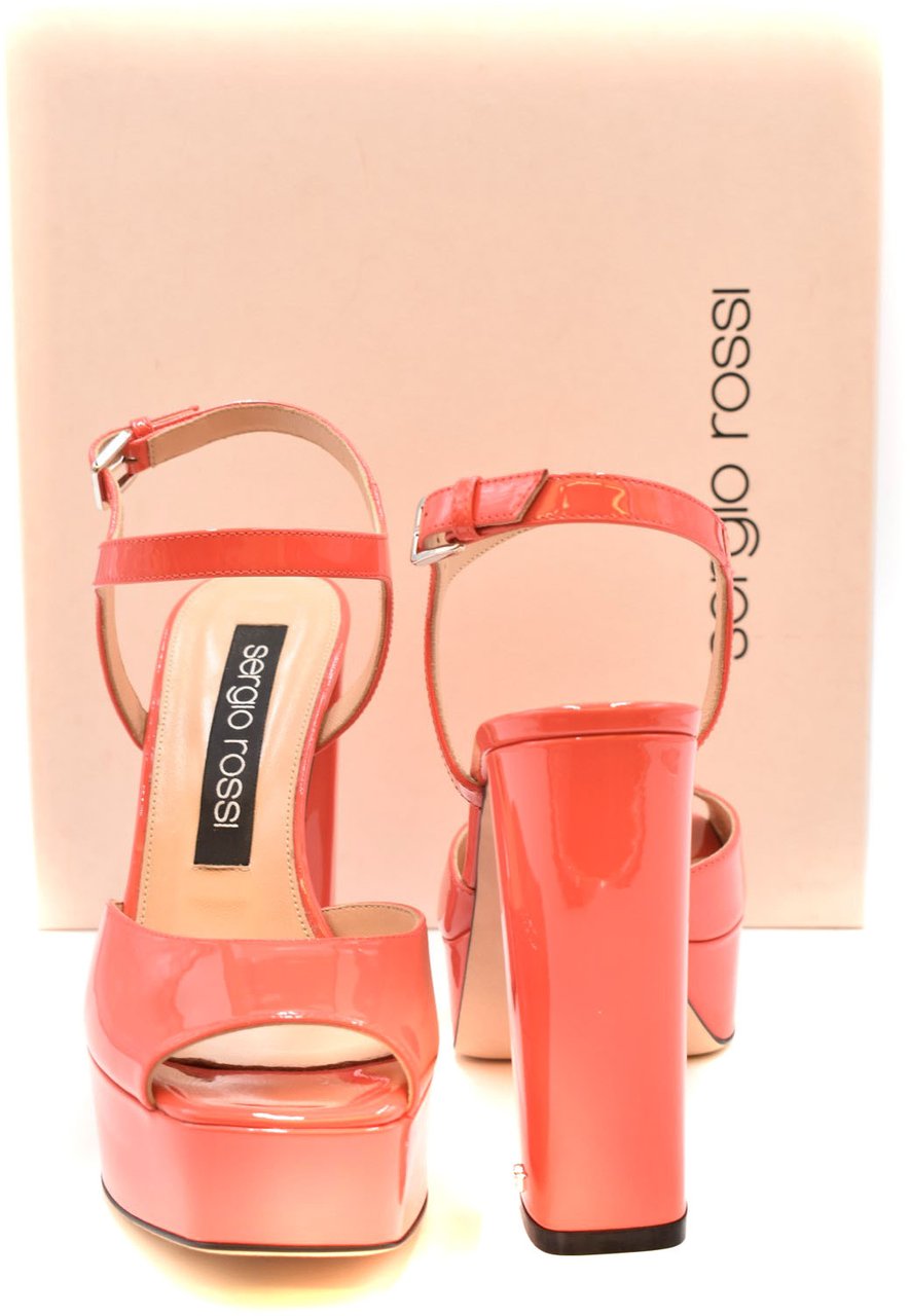 Sergio Rossi Sandals Orange Oranje