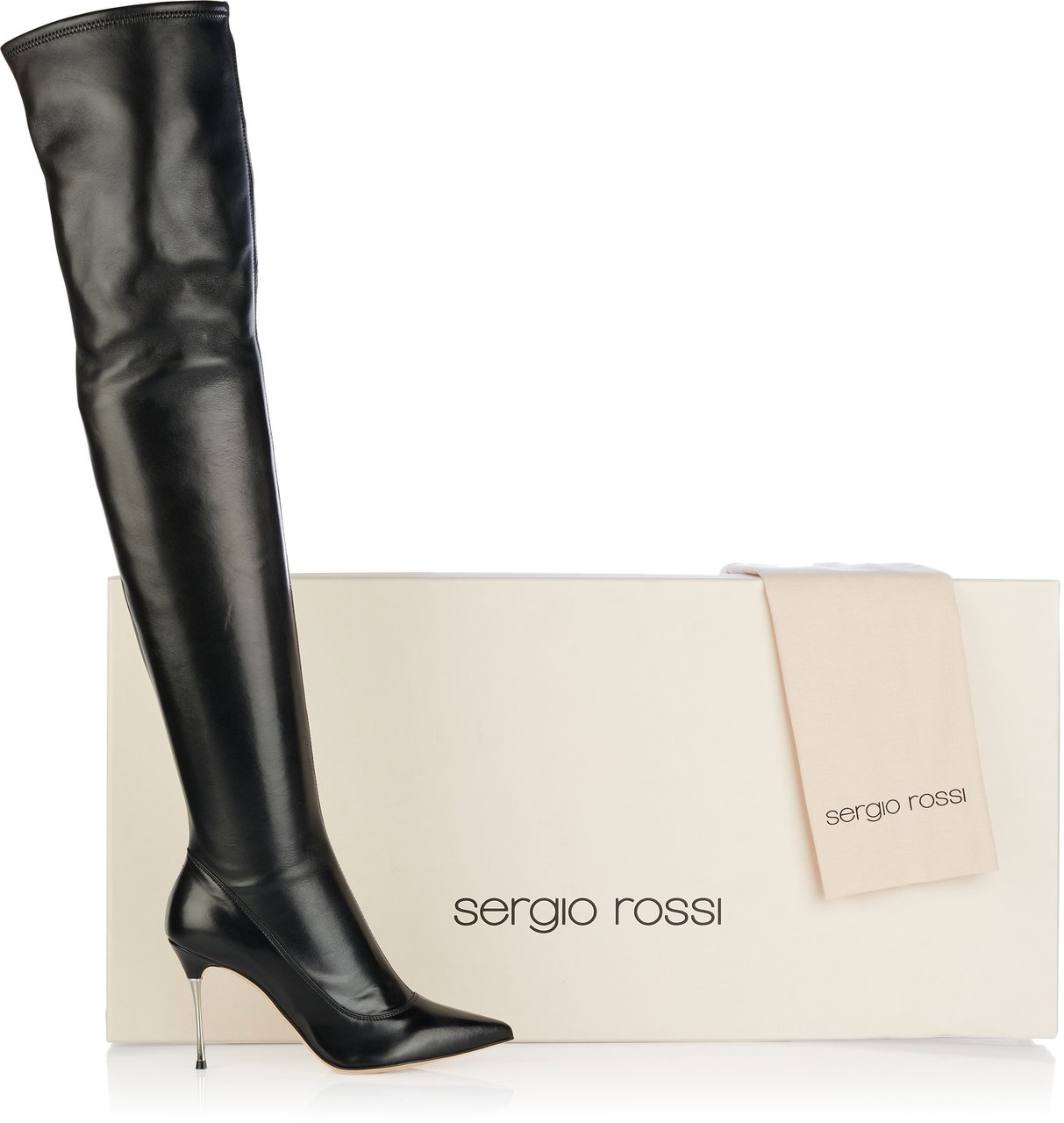 Sergio Rossi Sergio Rossi Stiefel Zwart