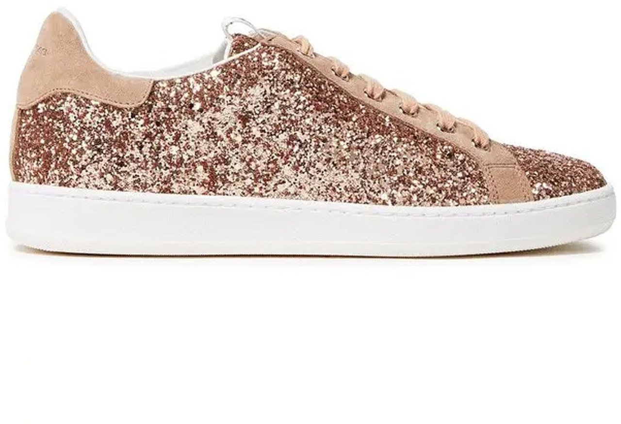Sergio Rossi Sergio Rossi Glittered Woven Sneakers Divers