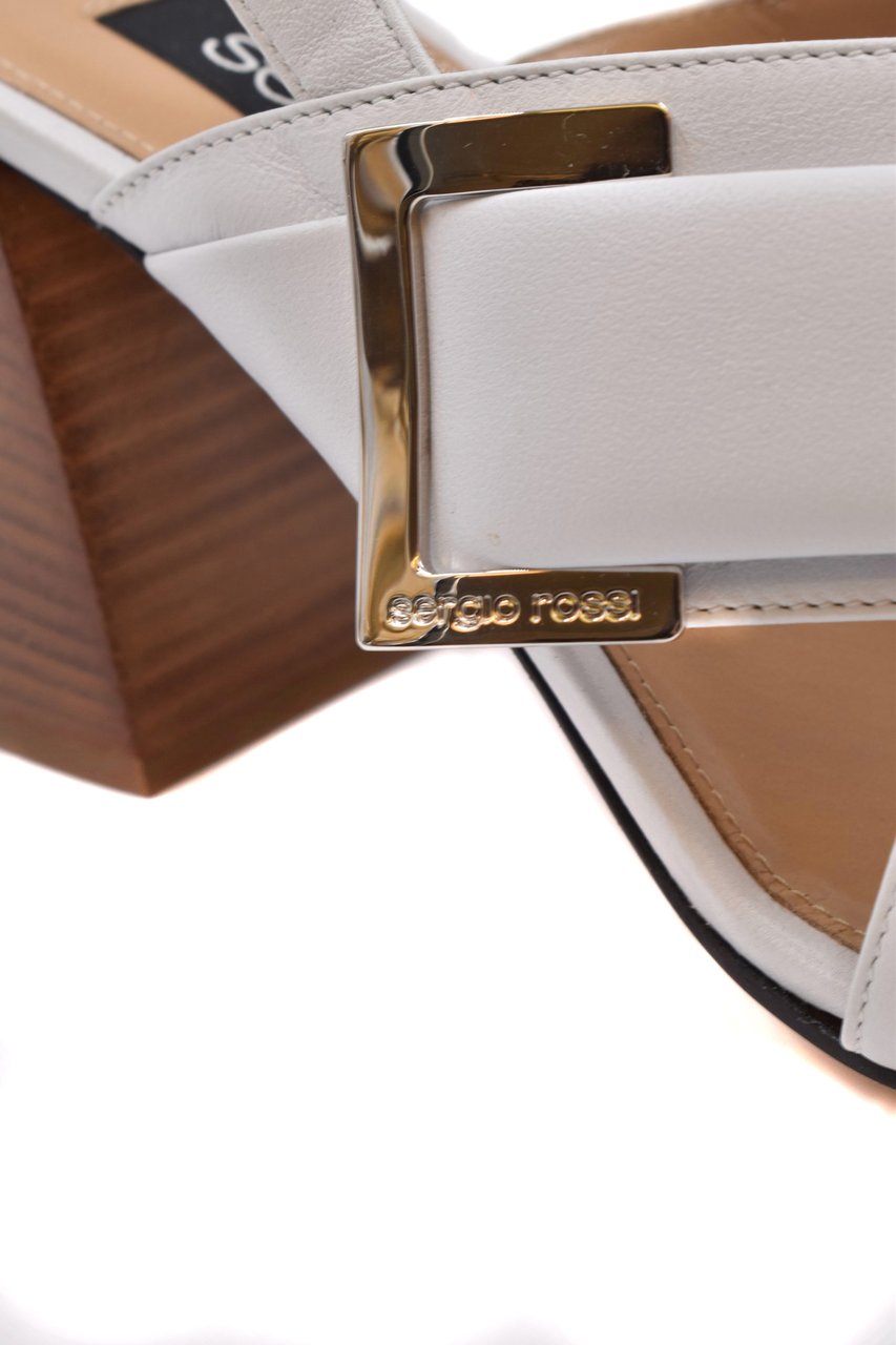 Sergio Rossi Sandals White Wit
