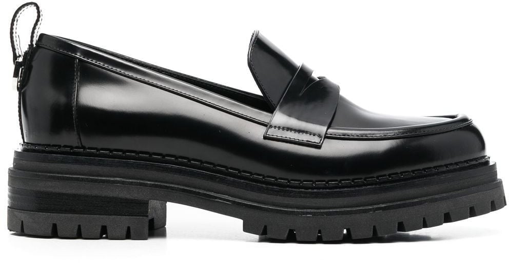 Sergio Rossi Flat Shoes Black Zwart