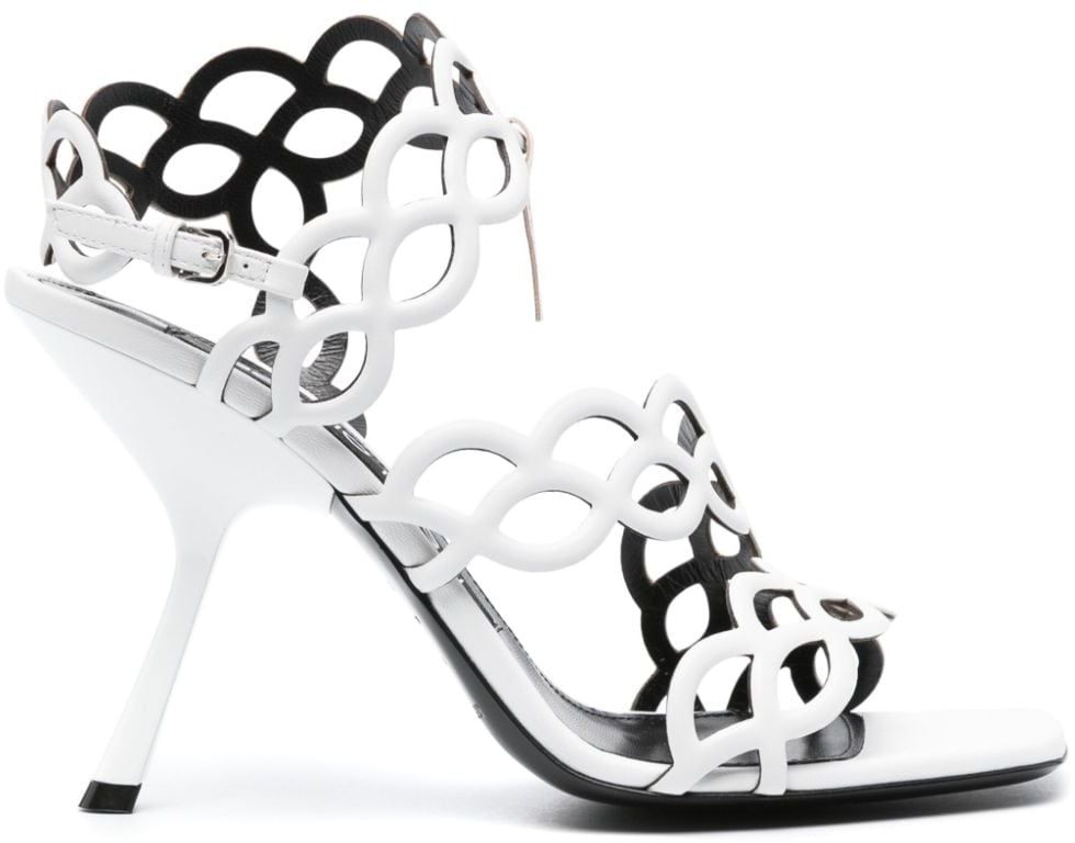 Sergio Rossi Sandals White Wit