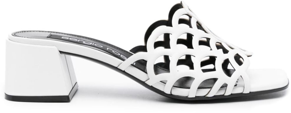 Sergio Rossi Sandals White Wit