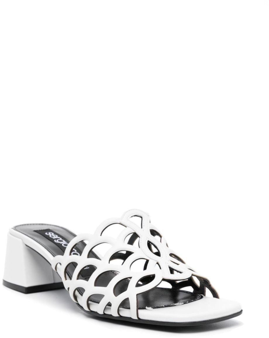 Sergio Rossi Sandals White Wit