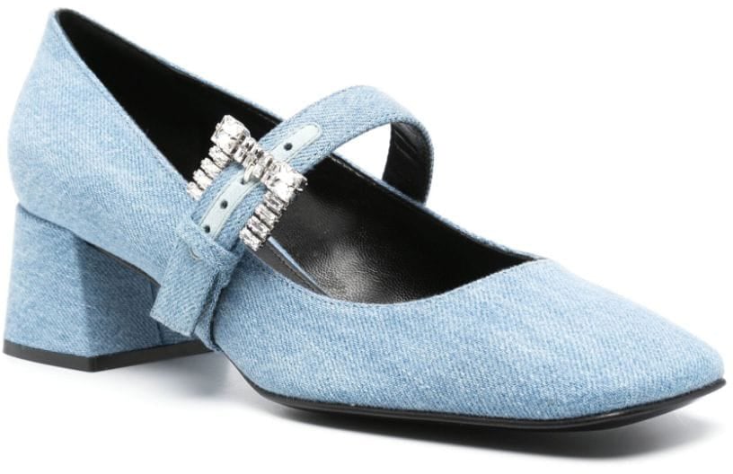 Sergio Rossi With Heel Blue Blauw