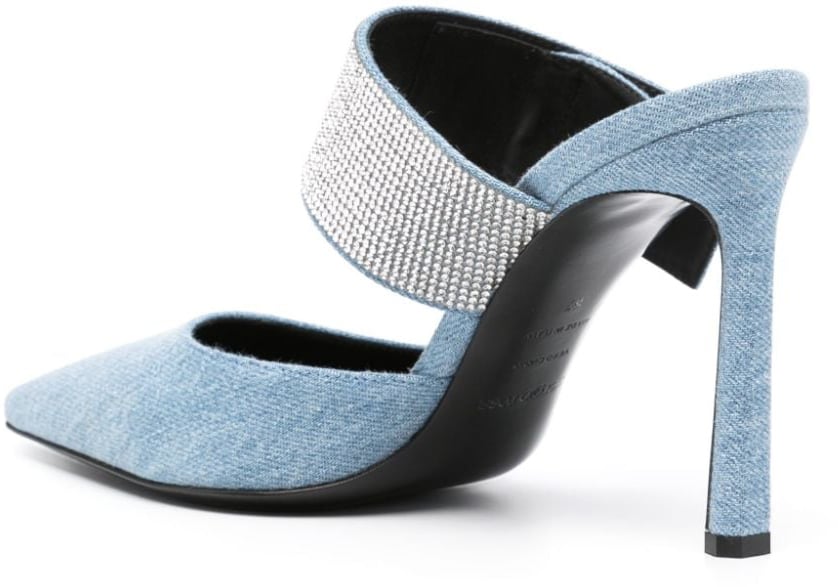 Sergio Rossi Sandals Bluecrystal Blauw
