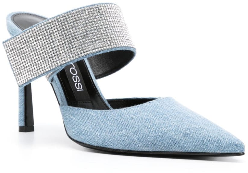 Sergio Rossi Sandals Bluecrystal Blauw