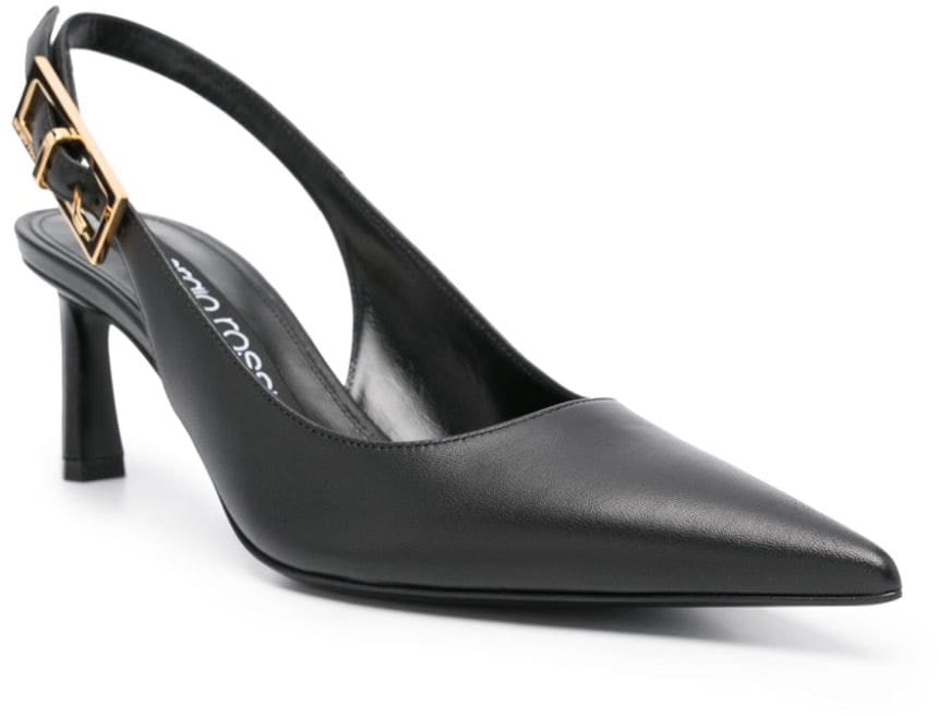 Sergio Rossi With Heel Black Zwart
