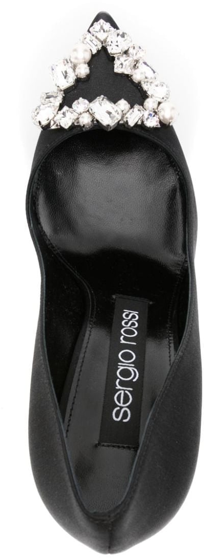 Sergio Rossi With Heel Black Zwart
