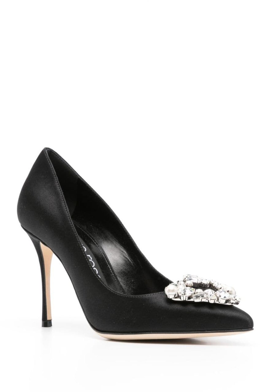 Sergio Rossi With Heel Black Zwart