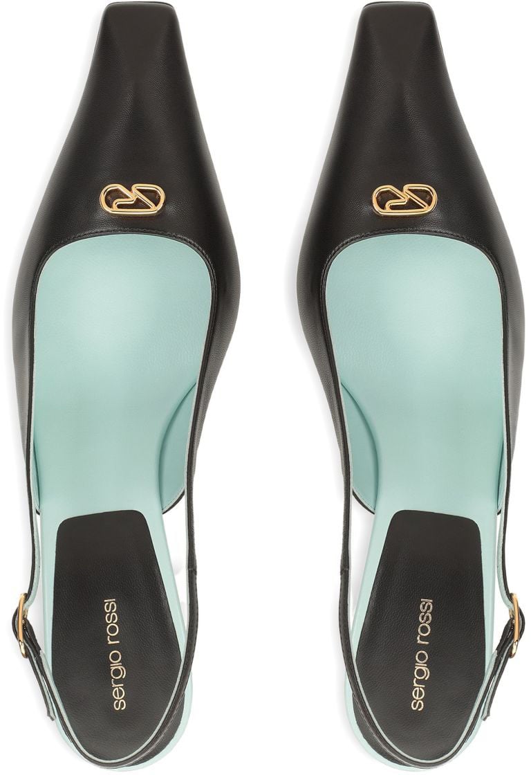 Sergio Rossi With Heel Black Zwart