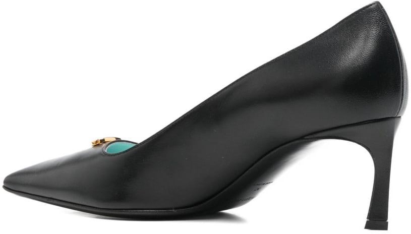 Sergio Rossi With Heel Black Zwart