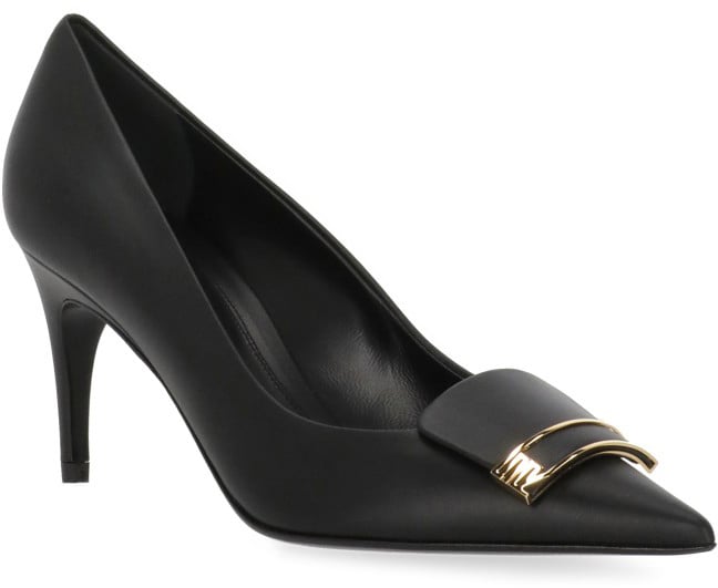 Sergio Rossi With Heel Black Zwart