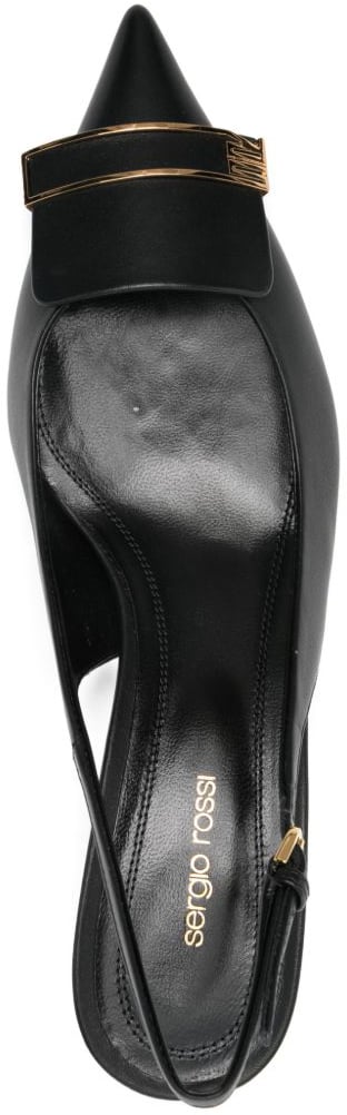 Sergio Rossi With Heel Black Zwart