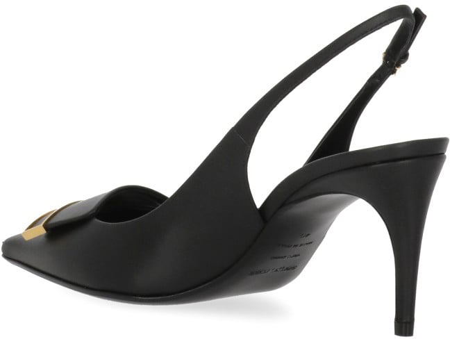 Sergio Rossi With Heel Black Zwart