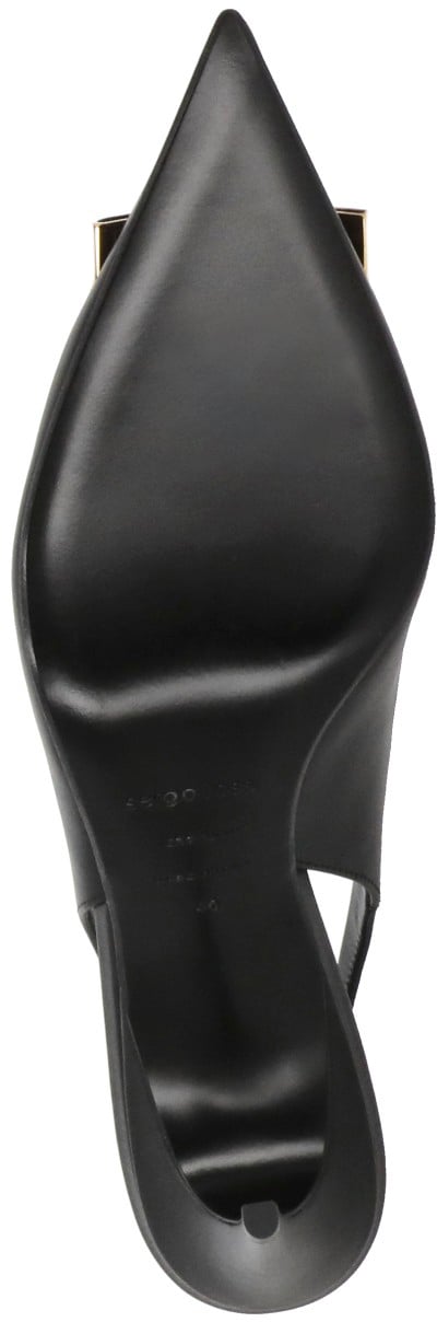 Sergio Rossi With Heel Black Zwart