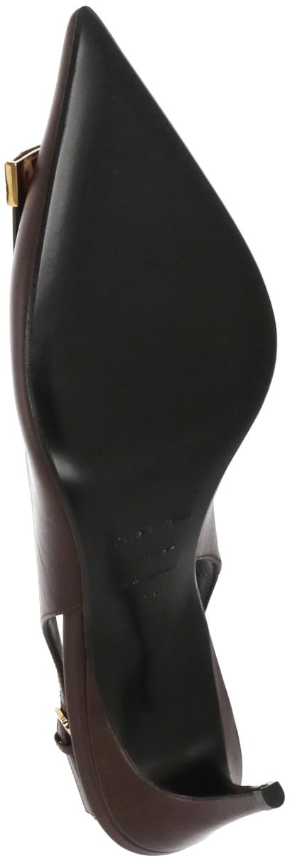 Sergio Rossi With Heel Burgundy Bruin