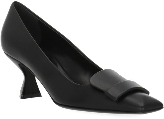 Sergio Rossi With Heel Black Zwart