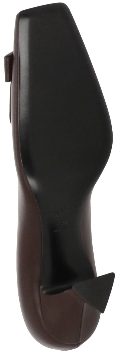 Sergio Rossi With Heel Burgundy Maroon