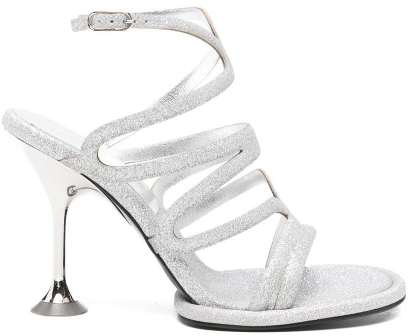 Sergio Rossi Sandals Silver Zilver