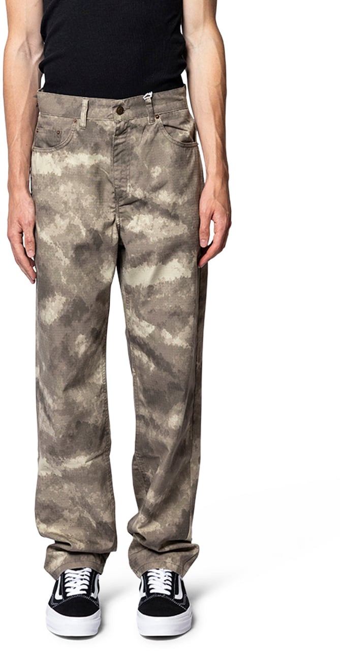 Service Area RIPSTOP CAMO PANTS Groen