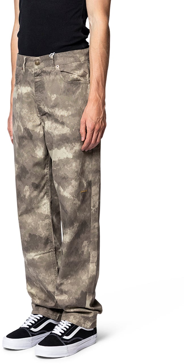 Service Area RIPSTOP CAMO PANTS Groen