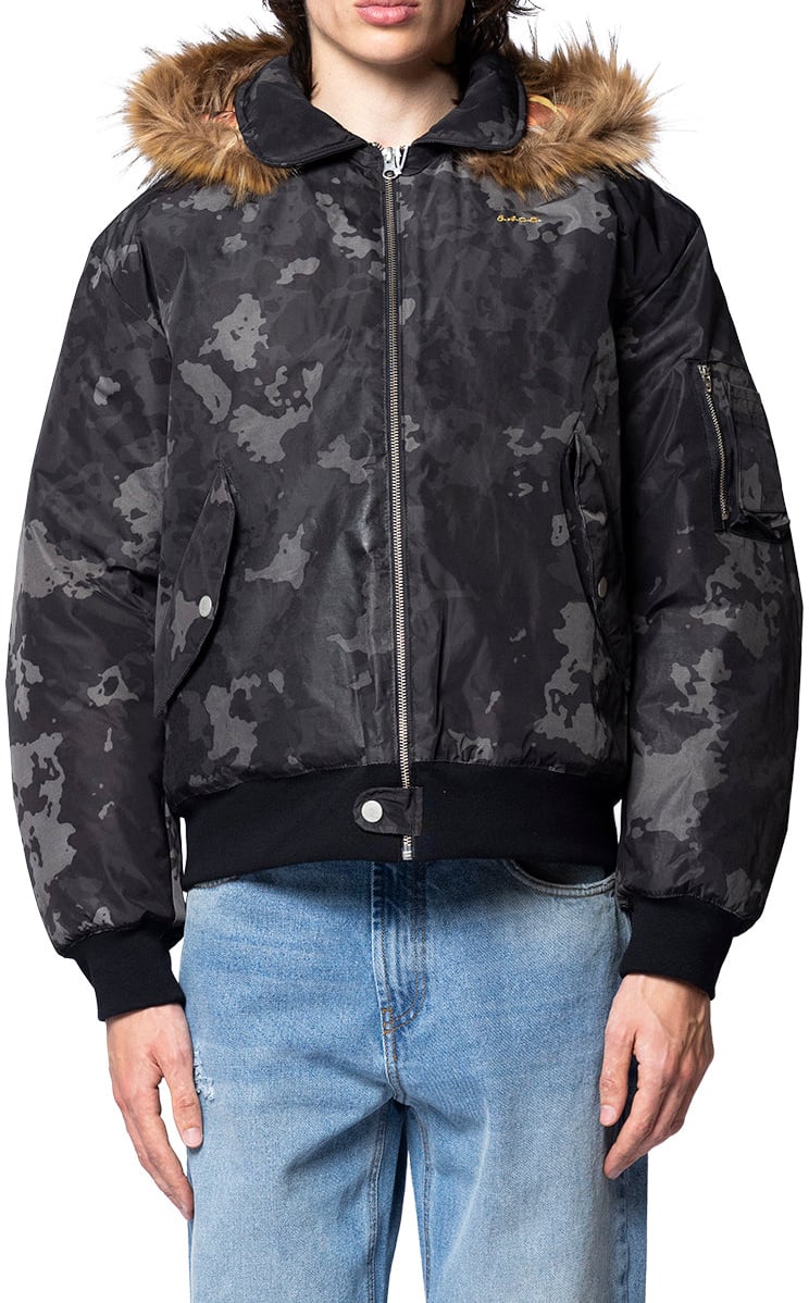 Service Area BOMBER CAMO Groen