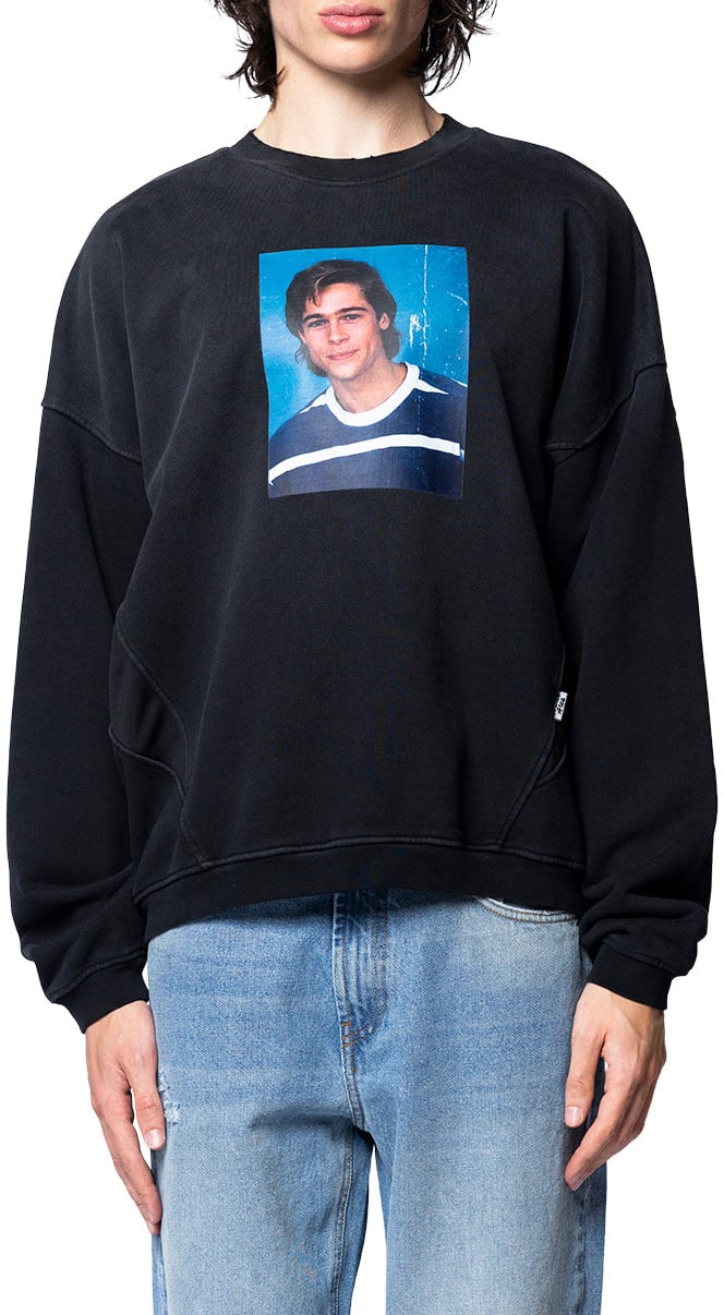 Service Area BRAD CREW BLACK Zwart