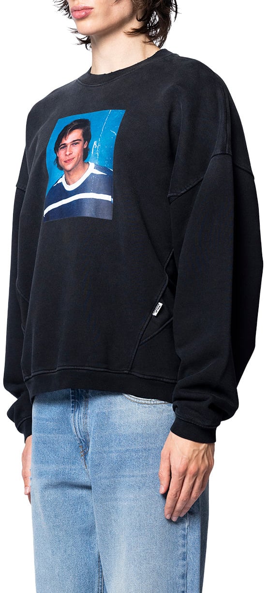 Service Area BRAD CREW BLACK Zwart