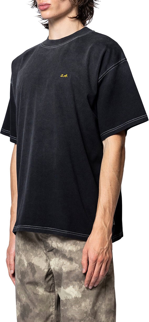 Service Area FIGHT CLUB TEE BLACK Zwart