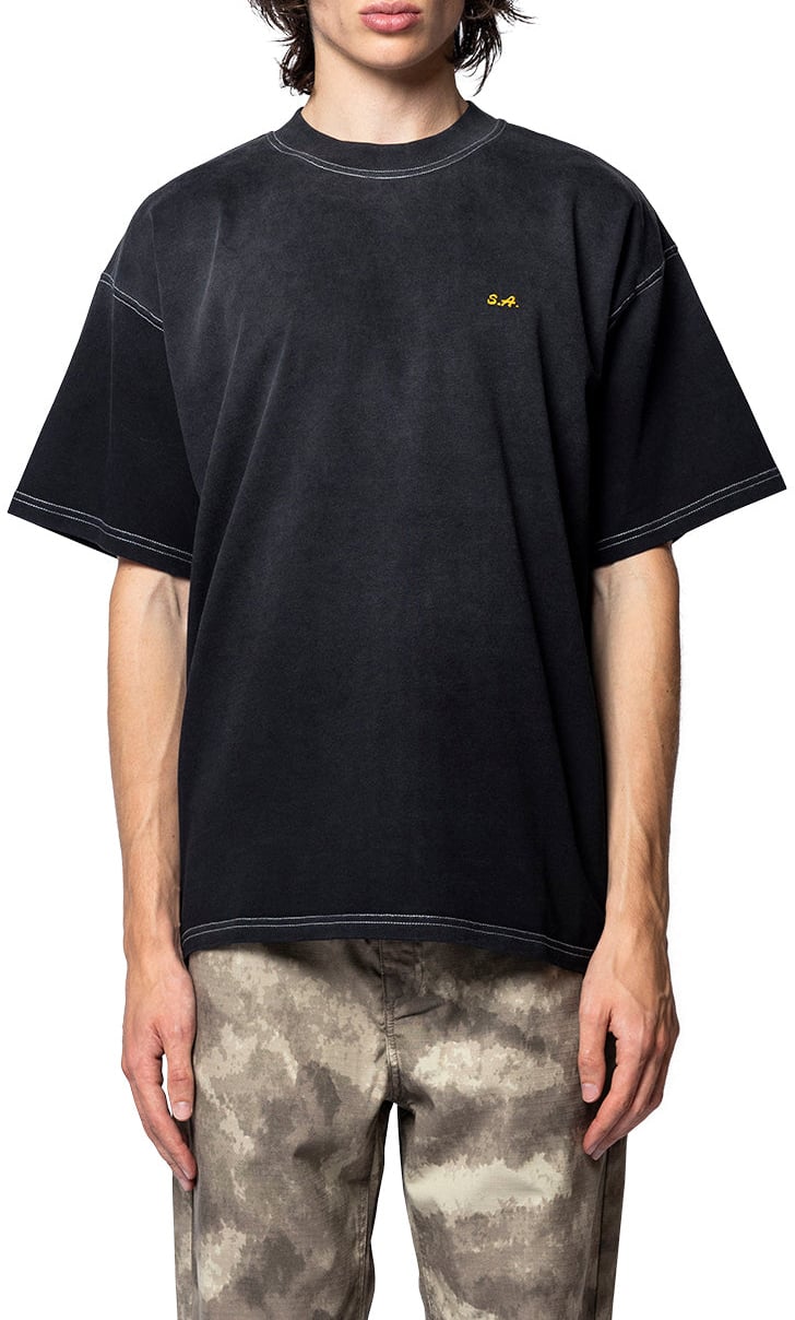 Service Area FIGHT CLUB TEE BLACK Zwart