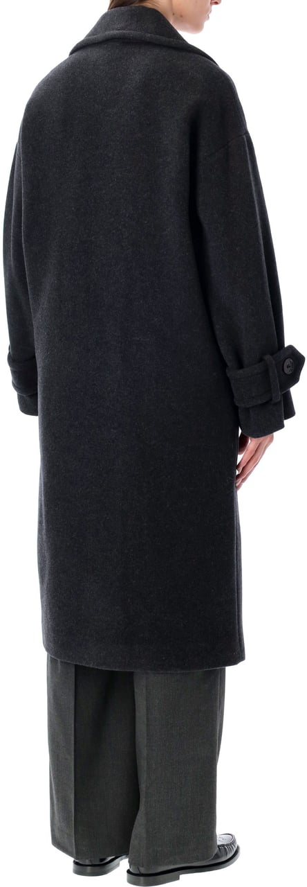 Sessùn Mia Coat Carbonella Grey Donkergrijs