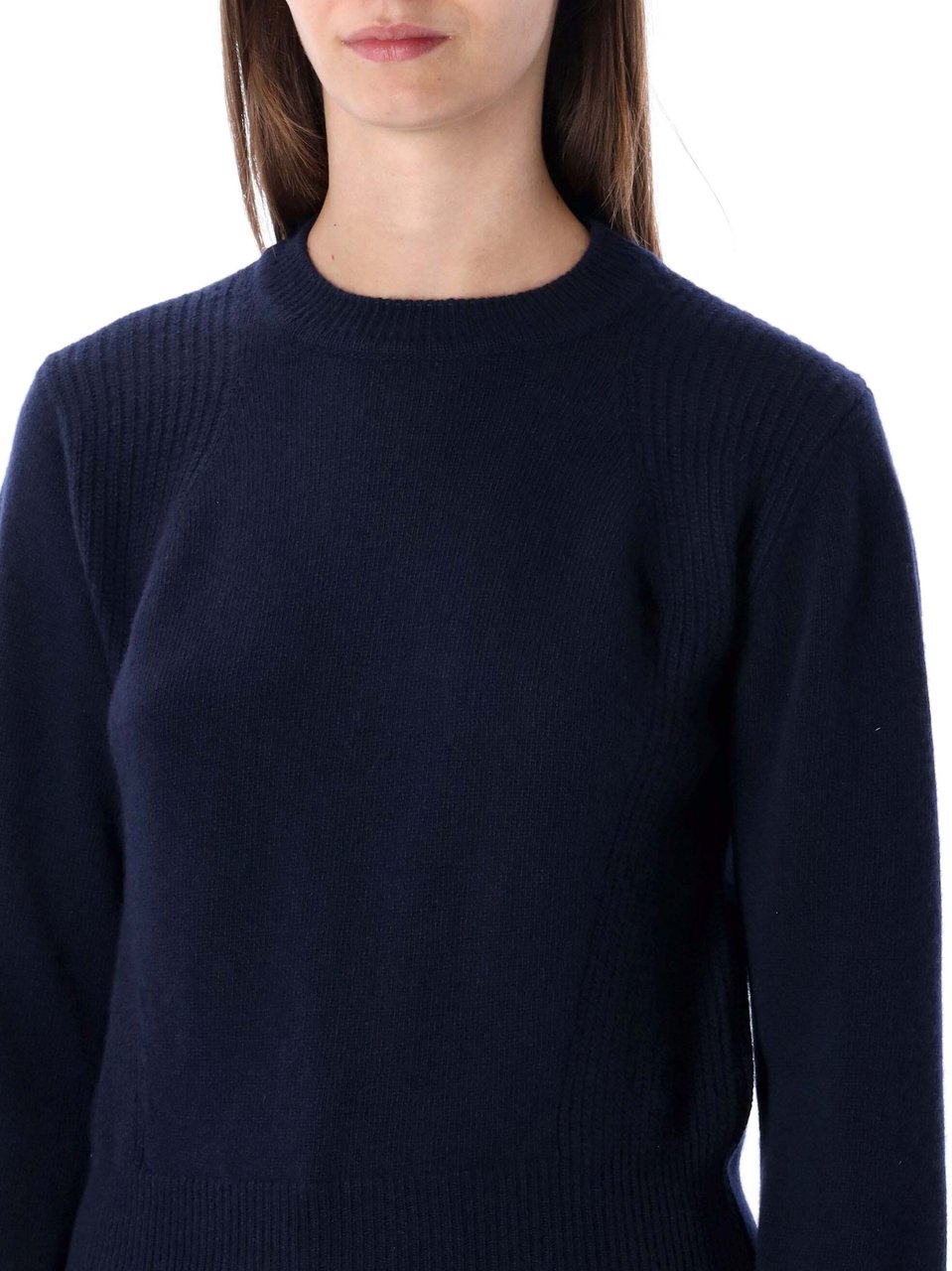 Sessùn Baysilte Knit Crewneck Blu Blauw