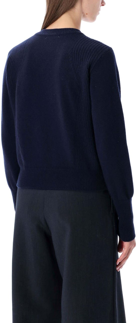 Sessùn Baysilte Knit Crewneck Blu Blauw