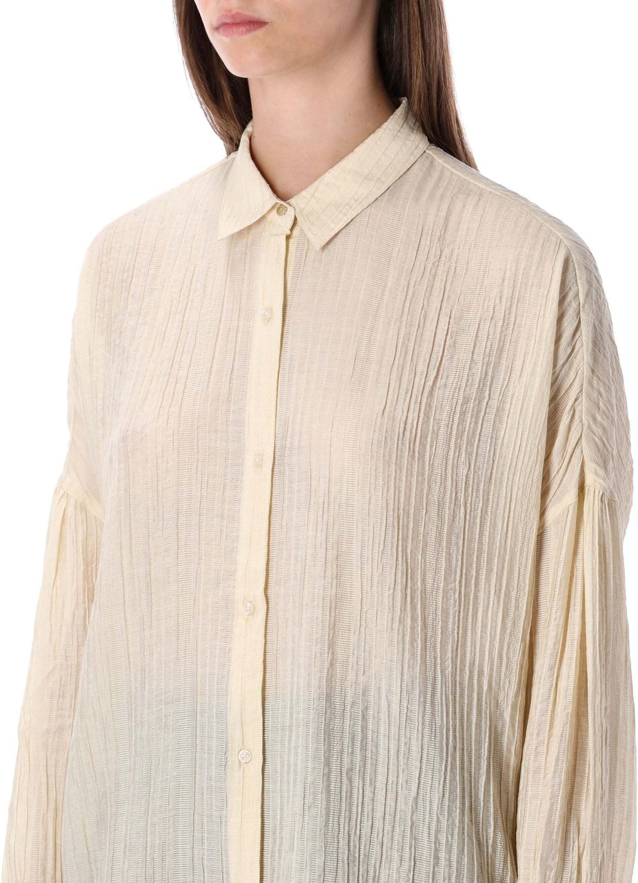 Sessùn Botan Shirt Fleur De Sal Neutraal