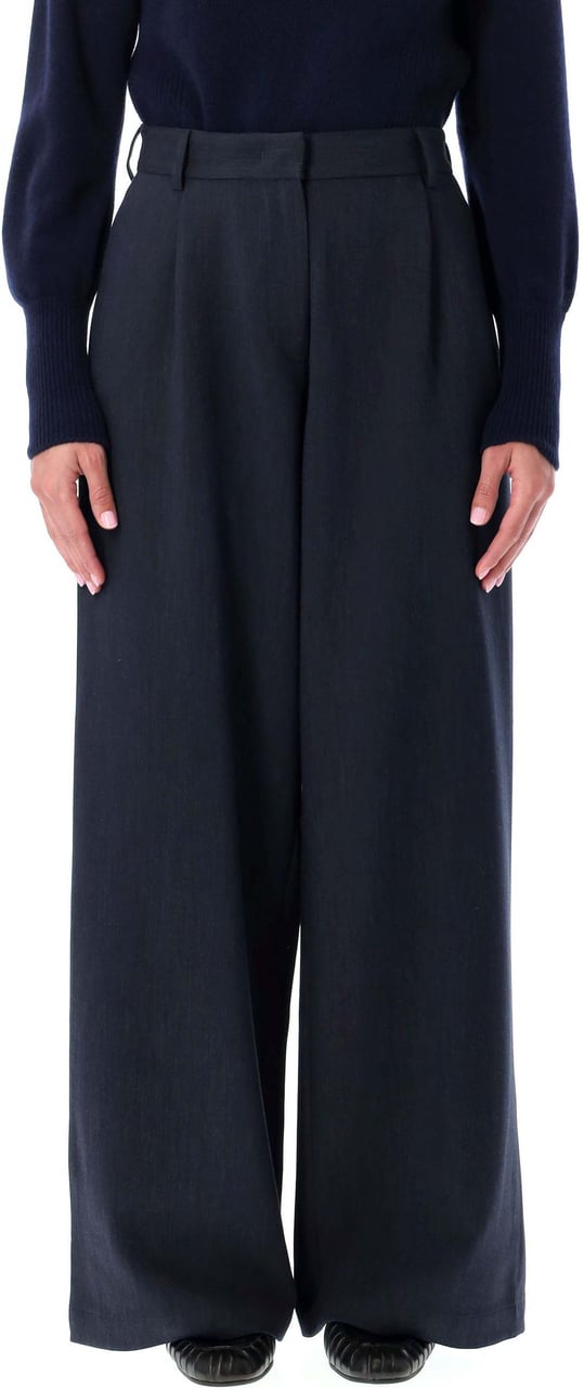 Sessùn Provenco Pleat Pant Indigo Blue Blauw
