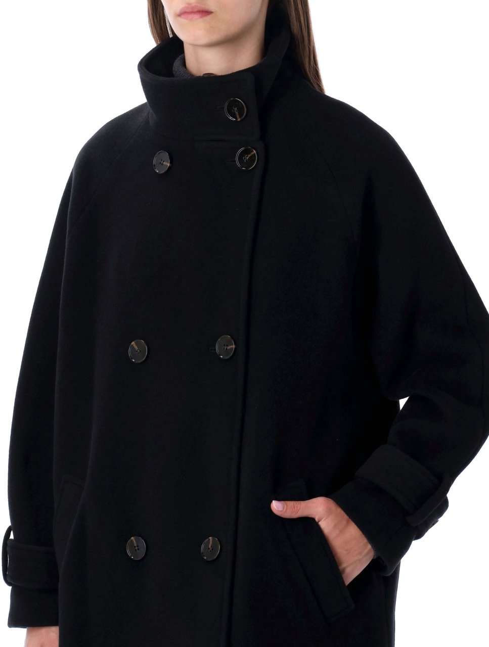 Sessùn Bleeckett Coat Nero Zwart